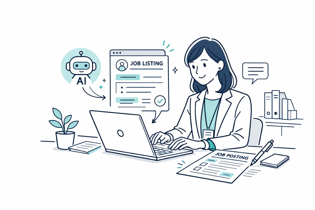 採用のイラスト